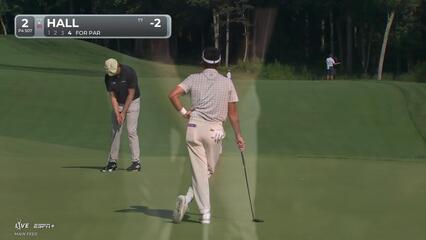 Harry Hall | Round 2 | 2nd hole | Shot 5 | 2025 BMW Championship
