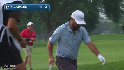Stephan Jaeger | Round 2 | 17th hole | Shot 3 | 2025 Rocket Classic