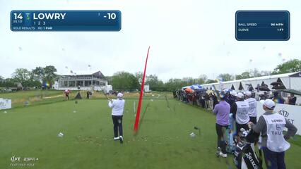 Shane Lowry | Round 2 | 14th hole | Shot 1 | 2025 Truist Championship
