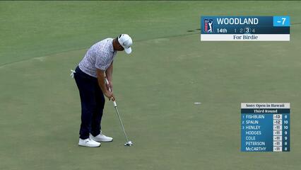 Gary Woodland | Round 3 | 14th hole | Shot 3 | 2025 Sony Open