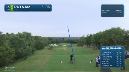 Andrew Putnam | Round 4 | 13th hole | Shot 1 | 2026 Valero