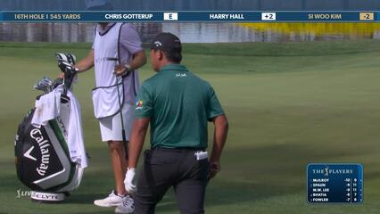 Si Woo Kim | Round 2 | 16th hole | Shot 3 | 2025 THE PLAYERS