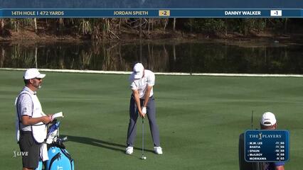 Jordan Spieth | Round 2 | 14th hole | Shot 2 | 2025 THE PLAYERS