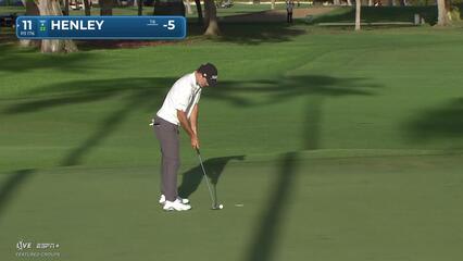 Russell Henley | Round 2 | 11th hole | Shot 3 | 2025 Sony Open
