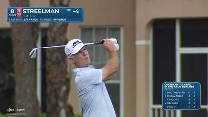 Kevin Streelman | Round 3 | 8th hole | Shot 2 | 2026 Cognizant Classic