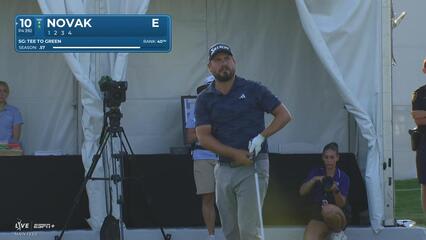Andrew Novak | Round 1 | 10th hole | Shot 1 | 2025 Charles Schwab
