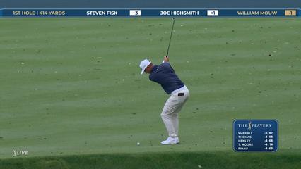 William Mouw | Round 1 | 1st hole | Shot 2 | 2026 THE PLAYERS