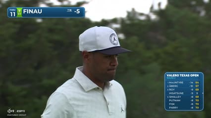 Tony Finau | Round 2 | 11th hole | Shot 4 | 2026 Valero