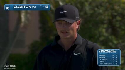 Luke Clanton | Round 4 | 16th hole | Shot 4 | 2025 Cognizant Classic
