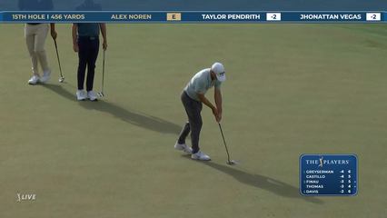Alex Noren | Round 1 | 15th hole | Shot 5 | 2026 THE PLAYERS
