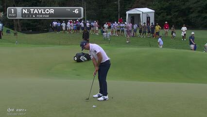 Nick Taylor | Round 3 | 1st hole | Shot 4 | 2025 TOUR Championship