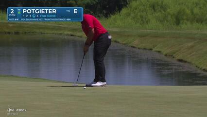 Aldrich Potgieter | Round 1 | 2nd hole | Shot 5 | 2025 John Deere