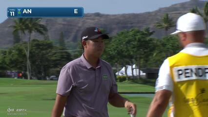 Byeong Hun An | Round 1 | 2nd hole | Shot 4 | 2025 Sony Open
