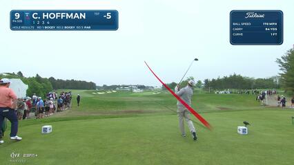 Charley Hoffman | Round 4 | 9th hole | Shot 1 | 2025 RBC Canadian