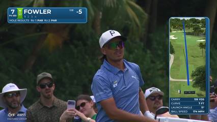 Rickie Fowler | Round 3 | 7th hole | Shot 1 | 2026 Cadillac