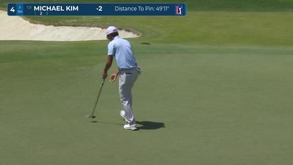 Michael Kim | Round 2 | 4th hole | Shot 3 | 2026 Truist Championship