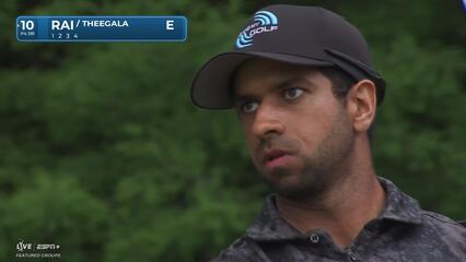 Aaron Rai | Round 1 | 10th hole | Shot 1 | 2025 Zurich Classic