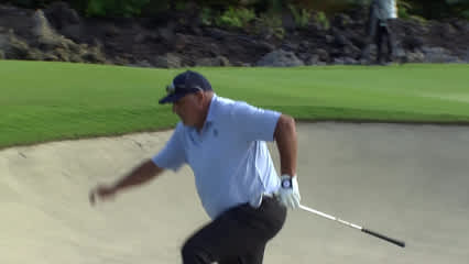 Ángel Cabrera | Round 3 | 14th hole | Shot 3 | 2026 Mitsubishi
