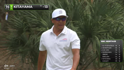 Kurt Kitayama | Round 4 | 14th hole | Shot 4 | 2026 RBC Heritage
