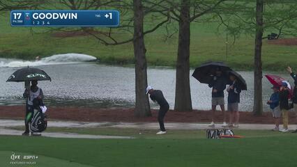 Noah Goodwin | Round 1 | 17th hole | Shot 2 | 2025 Houston Open