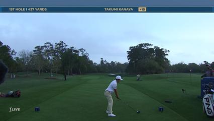 Takumi Kanaya | Round 4 | 1st hole | Shot 1 | 2026 THE PLAYERS