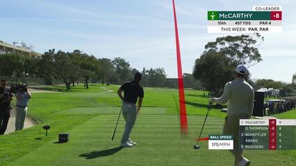 Denny McCarthy | Round 3 | 10th hole | Shot 1 | 2025 Genesis