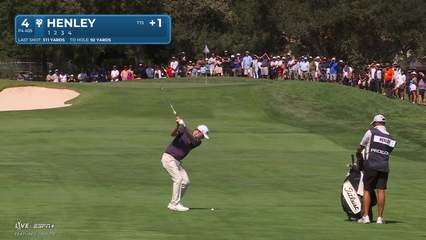 Russell Henley | Round 1 | 4th hole | Shot 2 | 2025 Procore