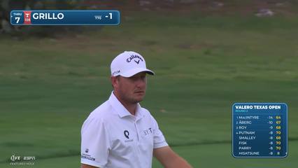 Emiliano Grillo | Round 2 | 16th hole | Shot 4 | 2026 Valero