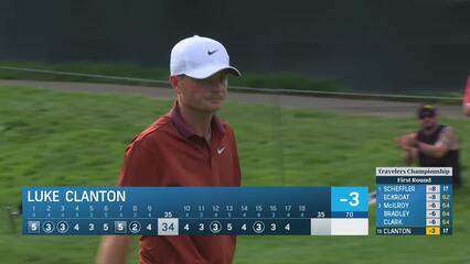 Luke Clanton | Round 1 | 17th hole | Shot 4 | 2025 Travelers