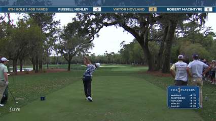 Viktor Hovland | Round 1 | 6th hole | Shot 1 | 2026 THE PLAYERS