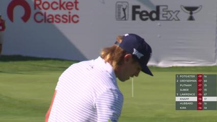 Jake Knapp | Round 3 | 18th hole | Shot 2 | 2025 Rocket Classic