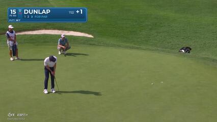 Nick Dunlap | Round 2 | 15th hole | Shot 4 | 2025 Rocket Classic