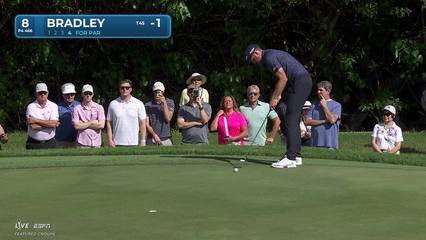 Keegan Bradley | Round 1 | 8th hole | Shot 4 | 2026 Sony Open