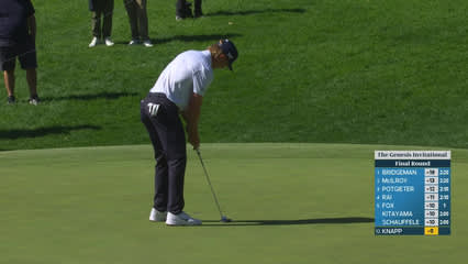 Jake Knapp | Round 4 | 1st hole | Shot 4 | 2026 The Genesis