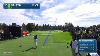 Jordan Spieth | Round 2 | 10th hole | Shot 1 | 2026 The Genesis