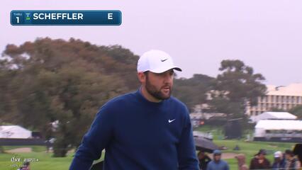 Scottie Scheffler | Round 1 | 1st hole | Shot 4 | 2025 Genesis