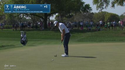 Ludvig Åberg | Round 4 | 7th hole | Shot 2 | 2025 Arnold Palmer Invitational