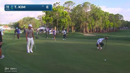 Tom Kim | Round 1 | 11th hole | Shot 5 | 2025 Valspar