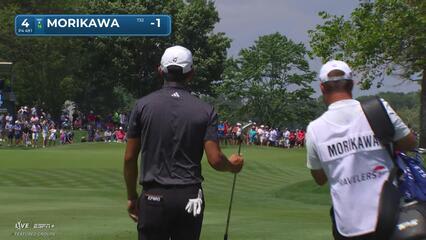 Collin Morikawa | Round 1 | 4th hole | Shot 2 | 2025 Travelers