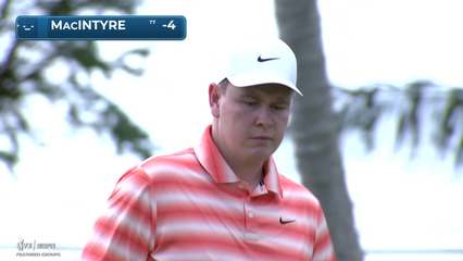 Robert MacIntyre | Round 1 | 5th hole | Shot 4 | 2026 Sony Open