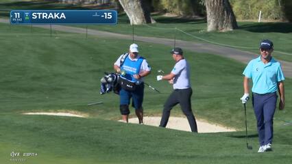 Sepp Straka | Round 3 | 11th hole | Shot 3 | 2025 The American Express