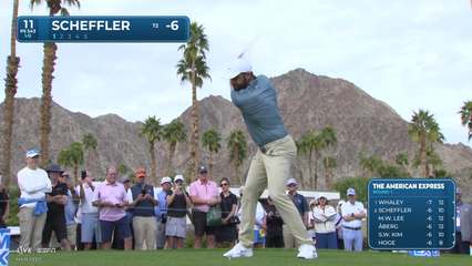 Scottie Scheffler | Round 1 | 11th hole | Shot 1 | 2026 The American Express