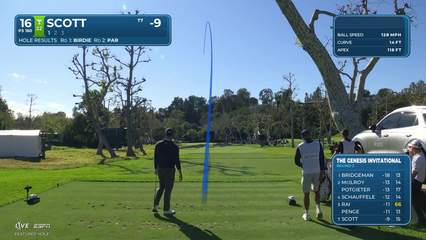 Adam Scott | Round 3 | 16th hole | Shot 1 | 2026 The Genesis