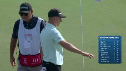 Justin Rose | Round 1 | 9th hole | Shot 5 | 2025 Hero World Challenge