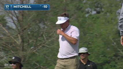 Keith Mitchell | Round 3 | 17th hole | Shot 2 | 2025 Houston Open