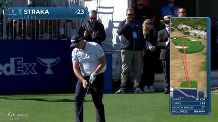 Sepp Straka | Round 4 | 1st hole | Shot 1 | 2025 The American Express