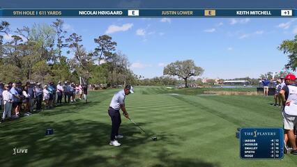 Justin Lower | Round 1 | 9th hole | Shot 1 | 2025 THE PLAYERS