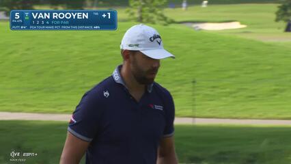 Erik van Rooyen | Round 4 | 5th hole | Shot 4 | 2025 Charles Schwab