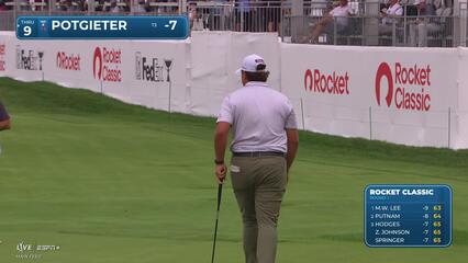 Aldrich Potgieter | Round 1 | 18th hole | Shot 3 | 2025 Rocket Classic