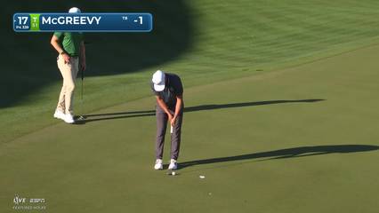 Max McGreevy | Round 1 | 17th hole | Shot 4 | 2026 WM Phoenix Open
